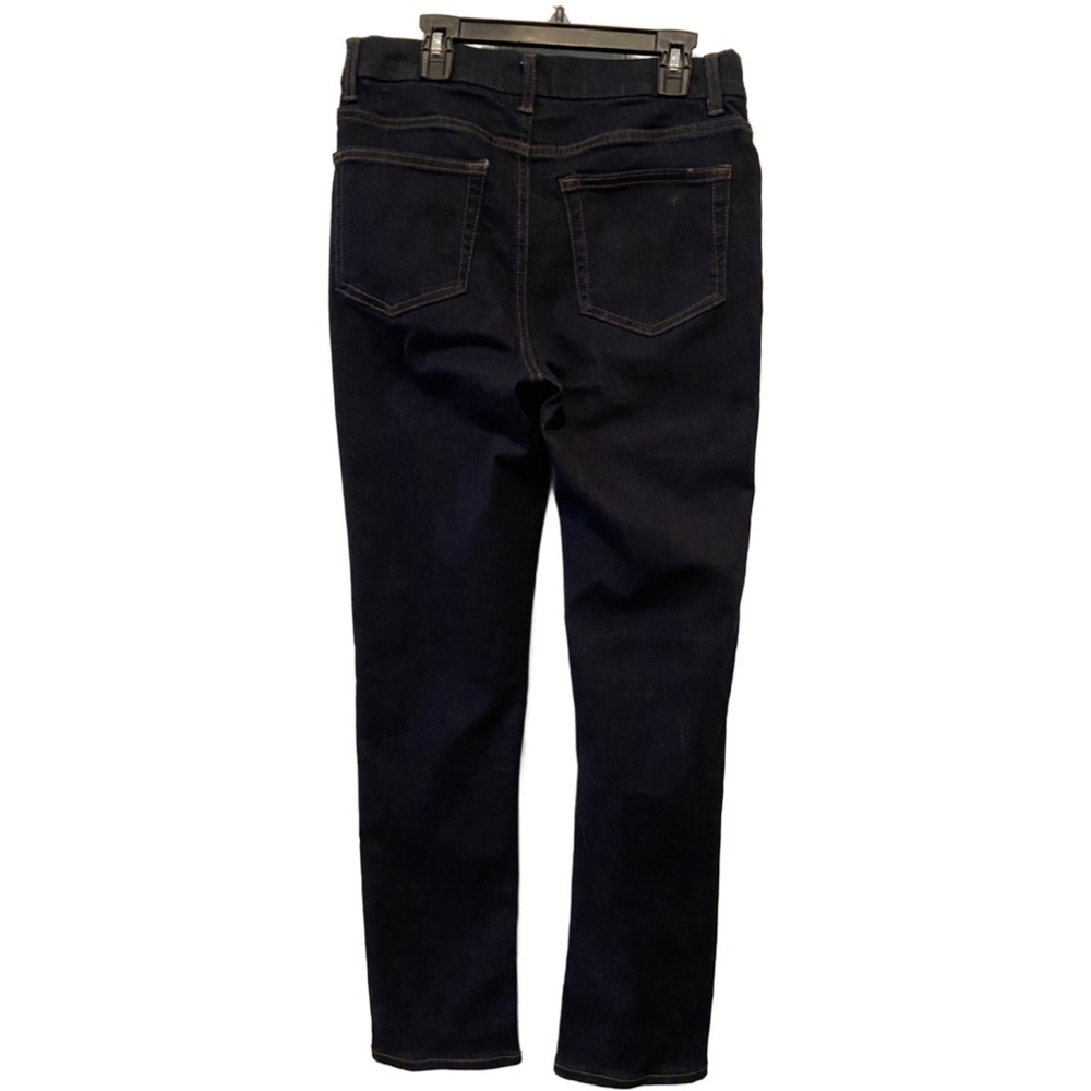 Denim & Co. Canyon Retreat Easy Stretch Pull On Slim Straight Leg Denim Jean 6 - Picture 3 of 9
